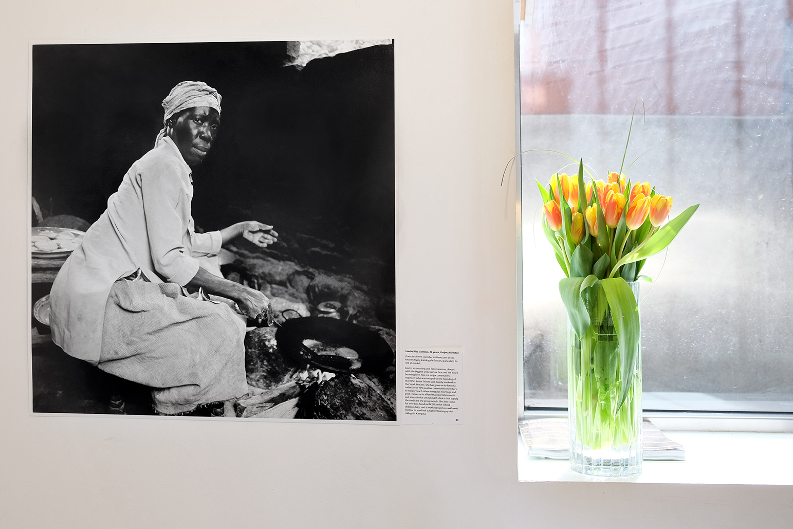 Installation detail from the Picturing Wanteete Exhibition at the Brian Morris Gallery on the Lower East Side of New York City (USA), Spring 2015.