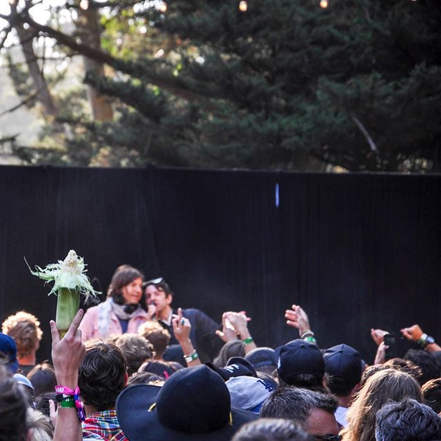 Poolside (&amp; An Ear Of Corn) | Outside Lands 2018. Golden Gate Park, San Francisco, CA #outsidelands #osl2018 #poolside #goldengatepark