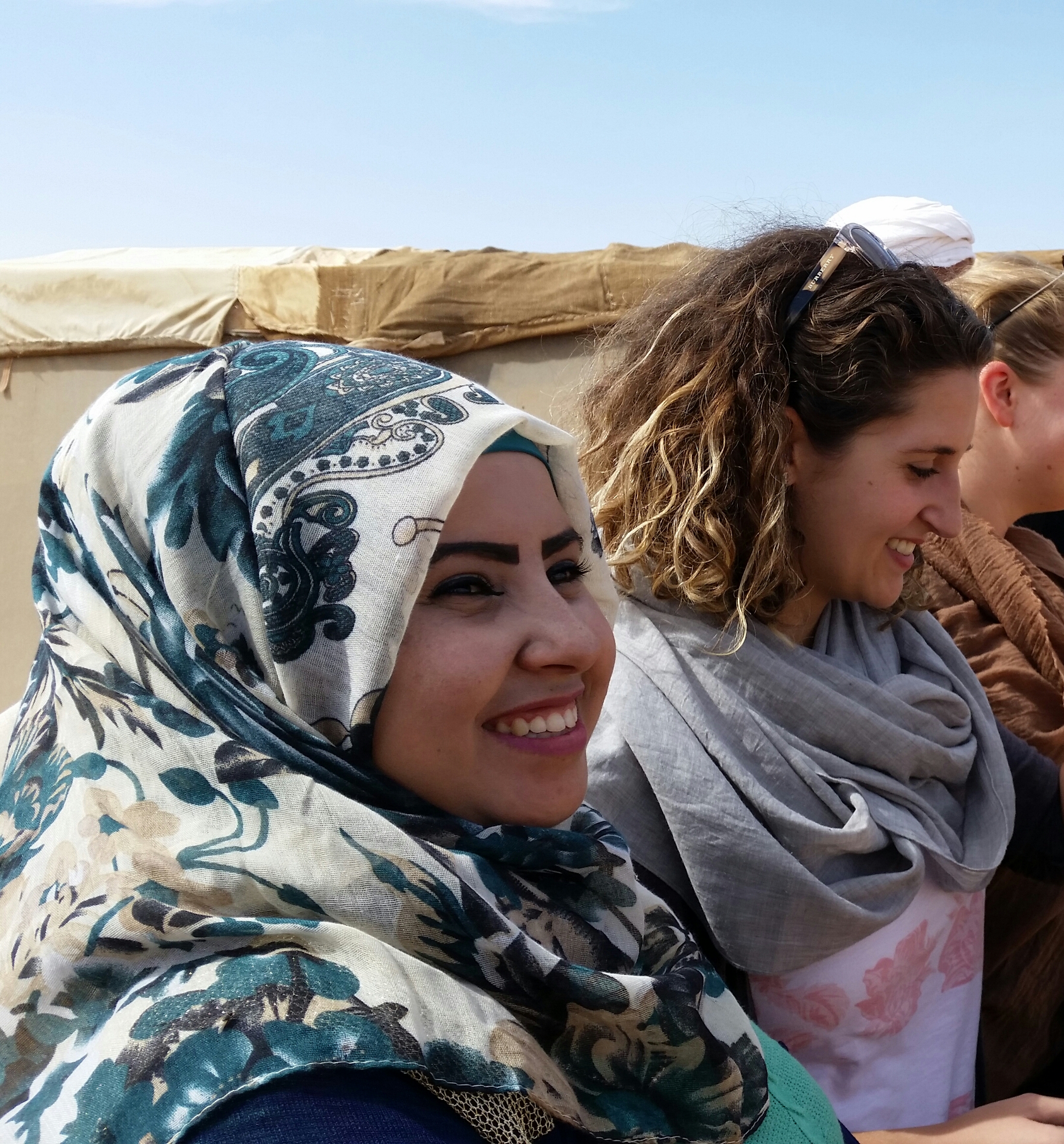 Zeinab Al-Zubaid runs The White Hands Association, a local charity in Badia Shmaliya, an area in rural Northeast Jordan. Many Syrians have fled the war to take refuge in this extremely rural, desert area. With the help of The Syria Fund and HRJ, Zeinab's charity established multiple education spaces for the 100s of kids with no access to schools. The White Hands Schools for Refugees now reach nearly 500 students!