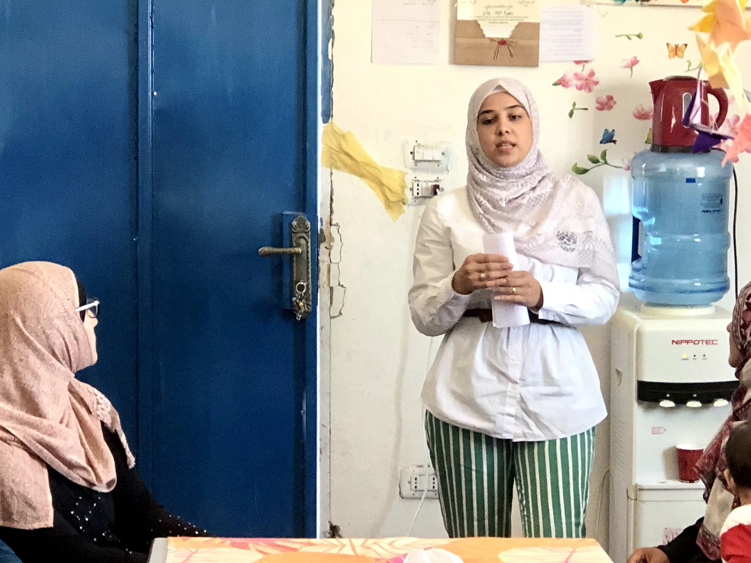 Teacher Su’ad explains Montessori philosophy