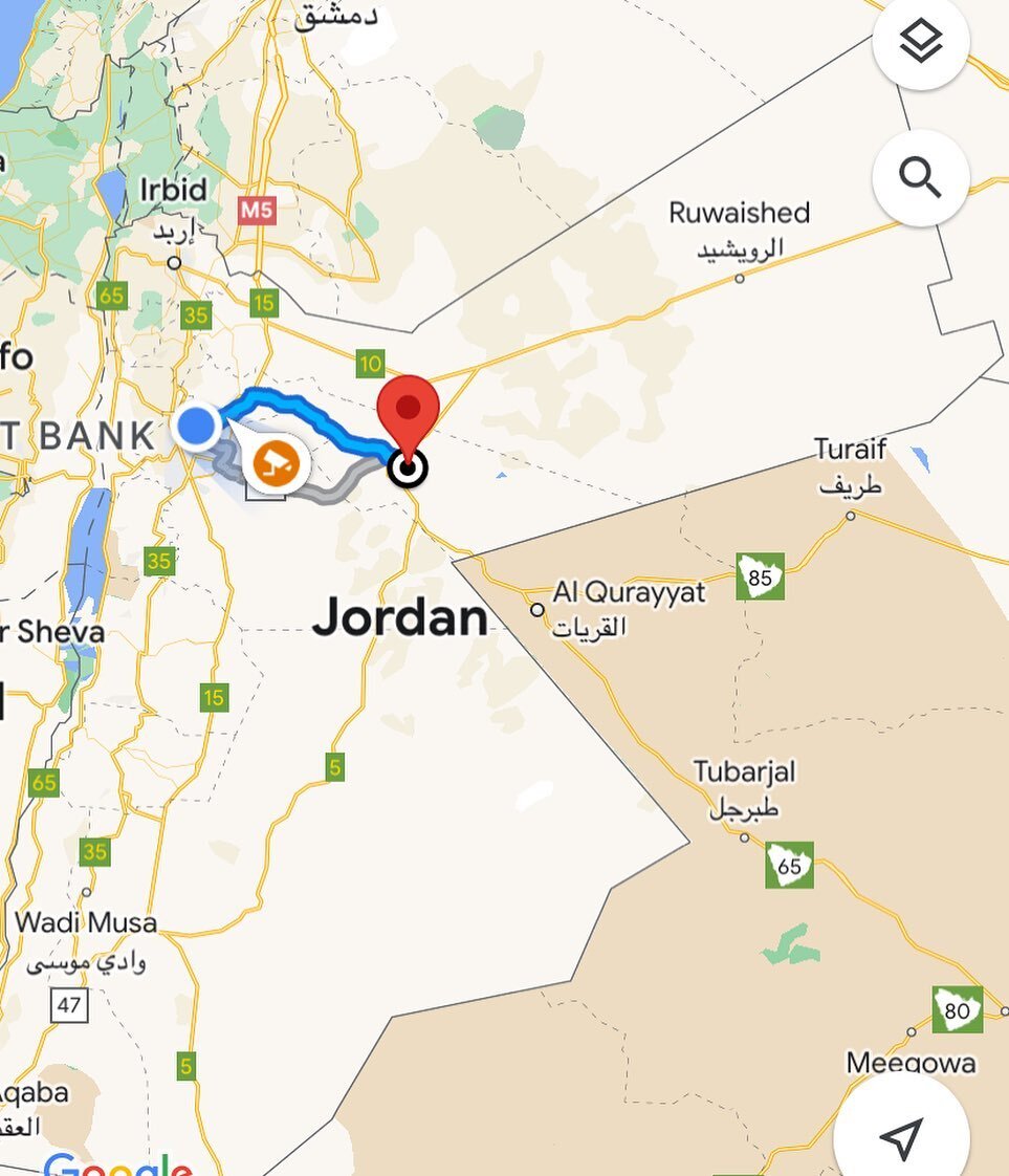 Have you ever wondered where Azraq is located? 

Azraq is located approximately 65 miles northeast of the Jordanian capital of Amman, near the borders of Syria and Saudi Arabia. The town is divided into a northern and southern section with a populati