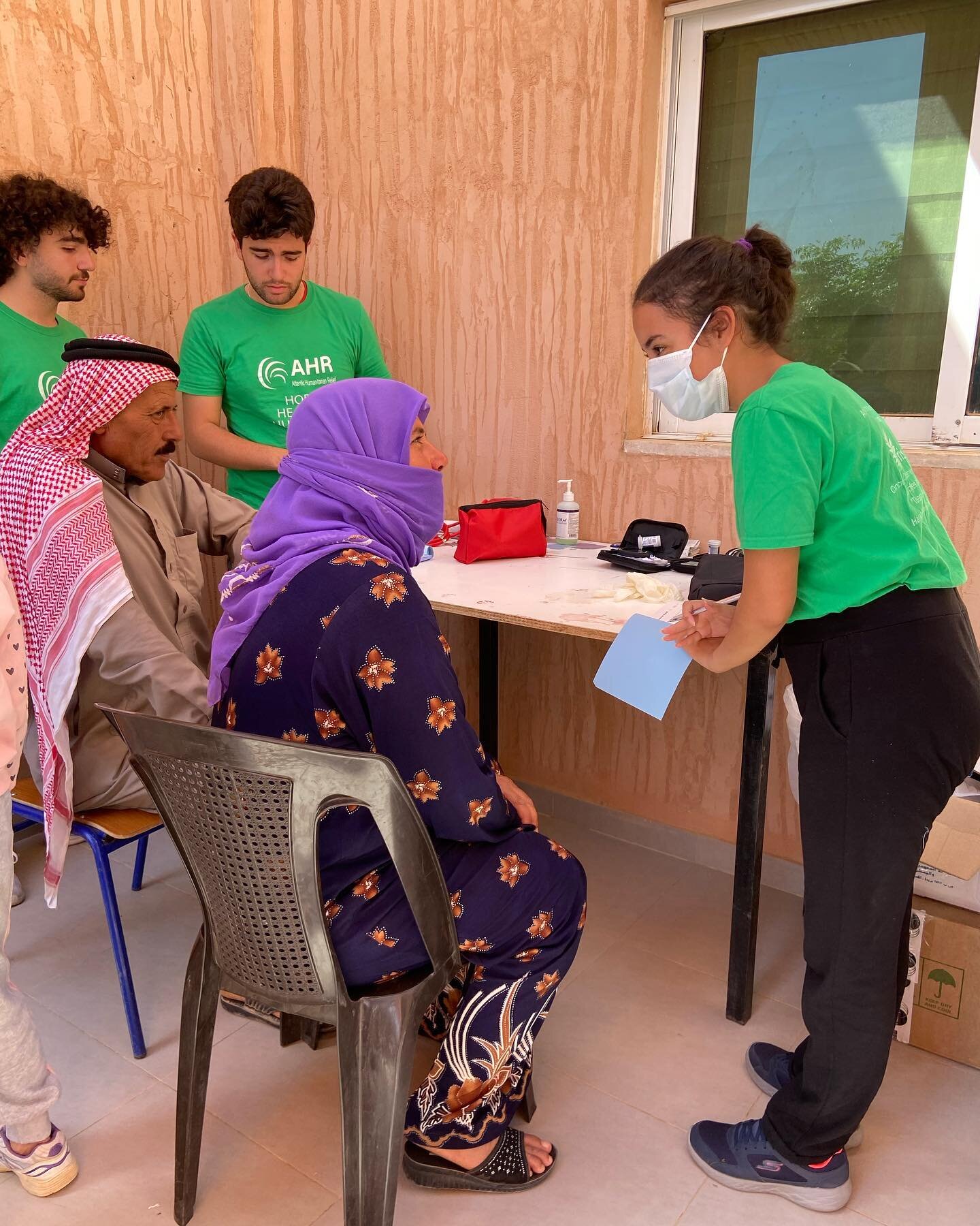 @atlantichumanitarianrelief at the Azraq Center doing their magic!

The family of the Azraq Education and Community Fund would like to thank the medical staff from Atlantic Humanitarian Relief for their constant visits and for their help and support 