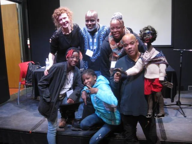 Participants from Baltimore. From left to right: Valeska Populoh, Dirk Joseph, Azaria Joseph, Sequoia Joseph, Sheila Gaskins, and Schroeder Cherry.