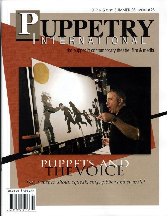 PUPPETS AND THE VOICE 2008 • ISSUE NO. 23