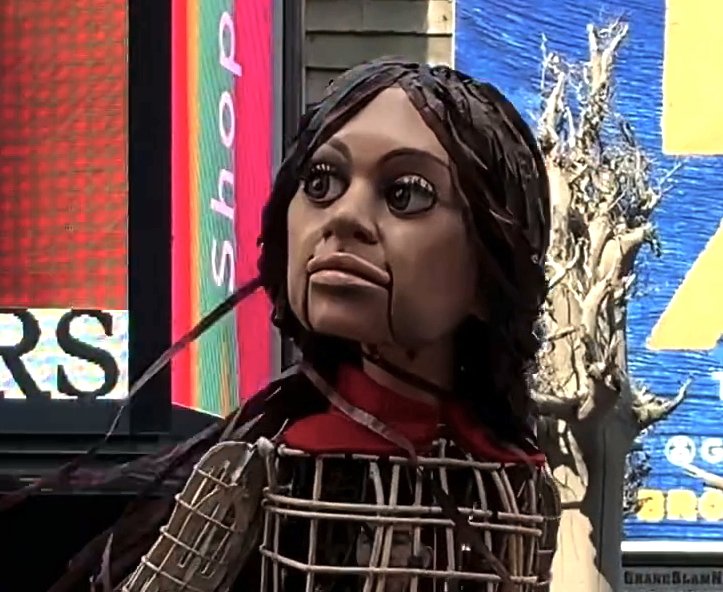 Little Amal Charms The Big Apple