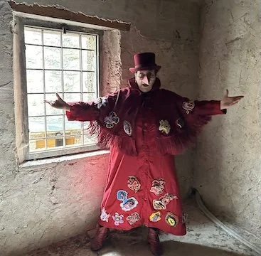 First costume for Camino used as prompt for Midjourney. Photo: Teresa Ruggeri