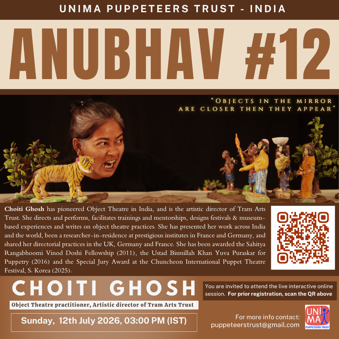 ANUBHAV #12: Online Interactive Session with Choiti Ghosh on 12 July 2026