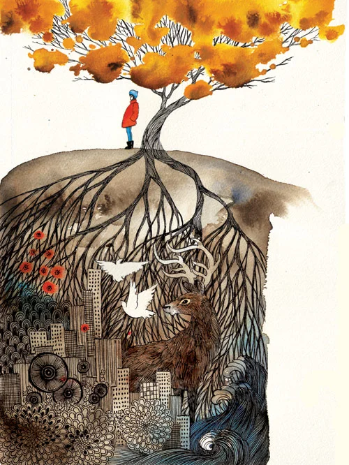 curvedwhite:

“Small Moments” by Reneé Nault