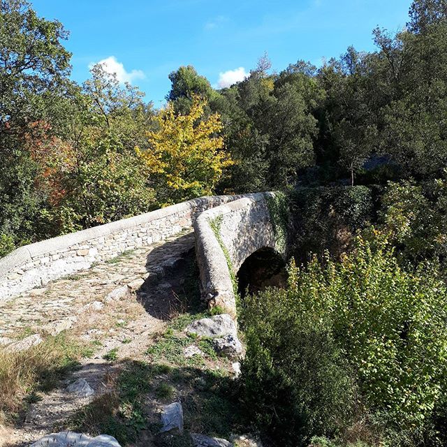 Ancient walkways with ancient bridges
