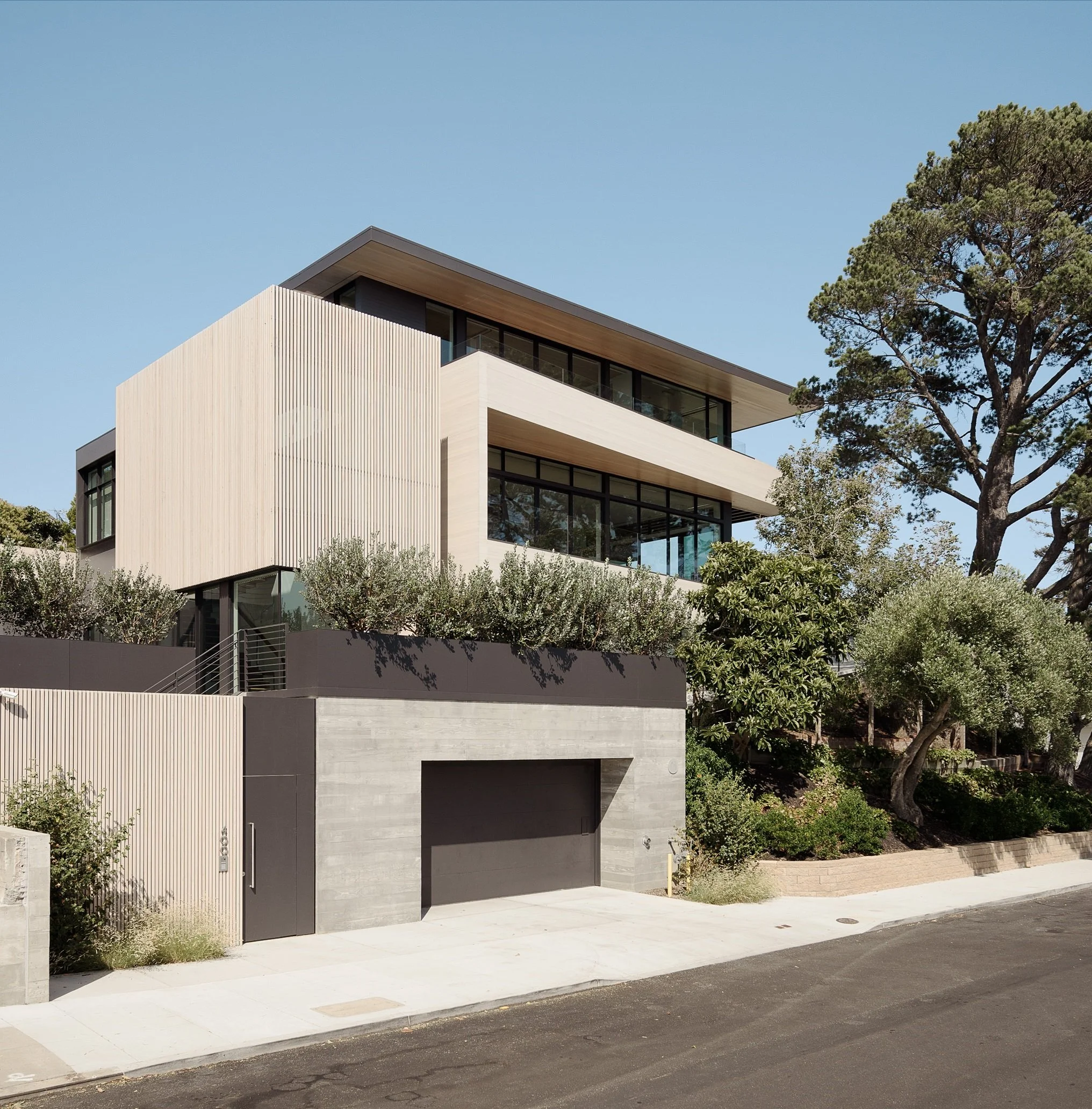 Liberty Hill exterior cedar refinishing