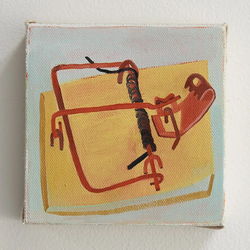 oil on canvas, 5 x 5”, 2018