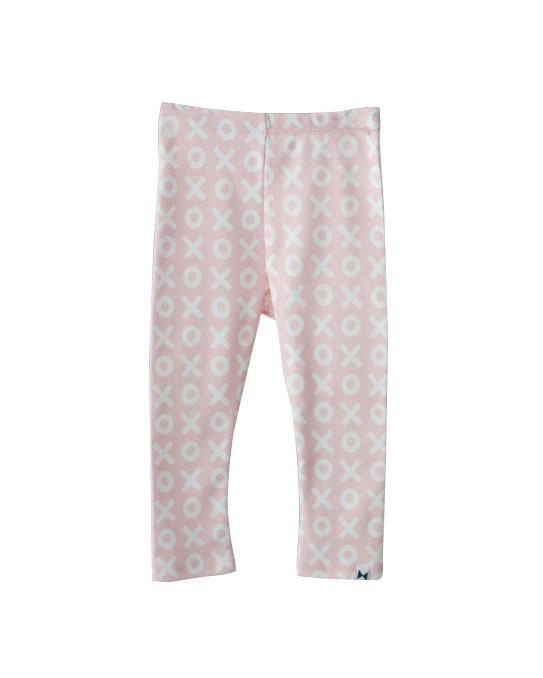 Pink XO leggings: Little Citizens