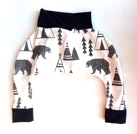 Teepee Bear Harem Joggers: The Little Moore Shop