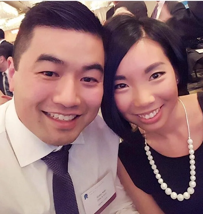Lorene and Husband, Robin, at the BC Small Business Awards. 