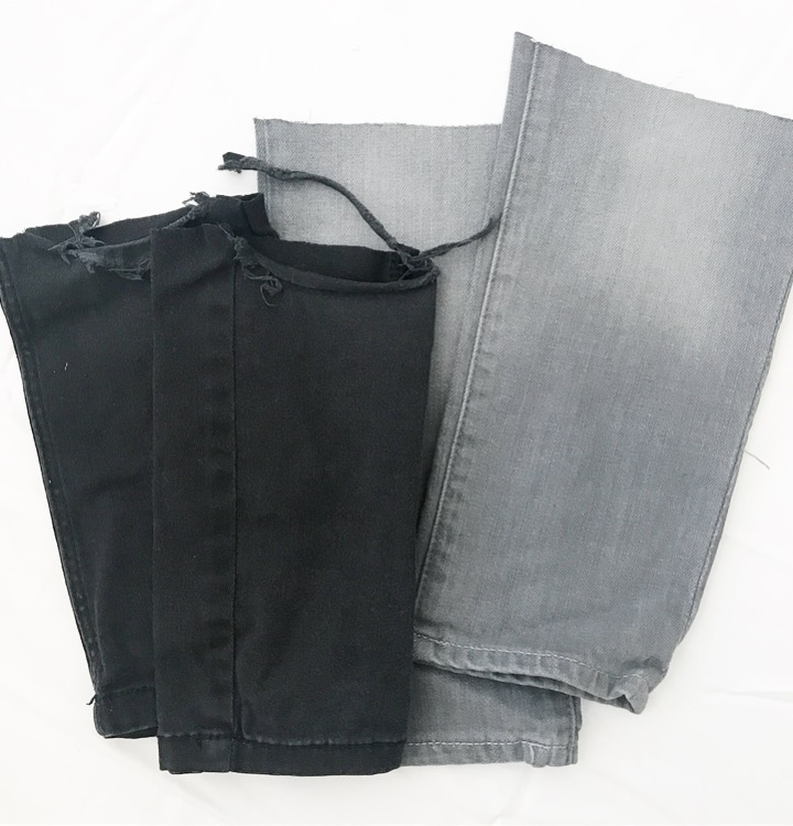 Save the scraps, because if you're not confident in distressing them, then you can practice on these. 