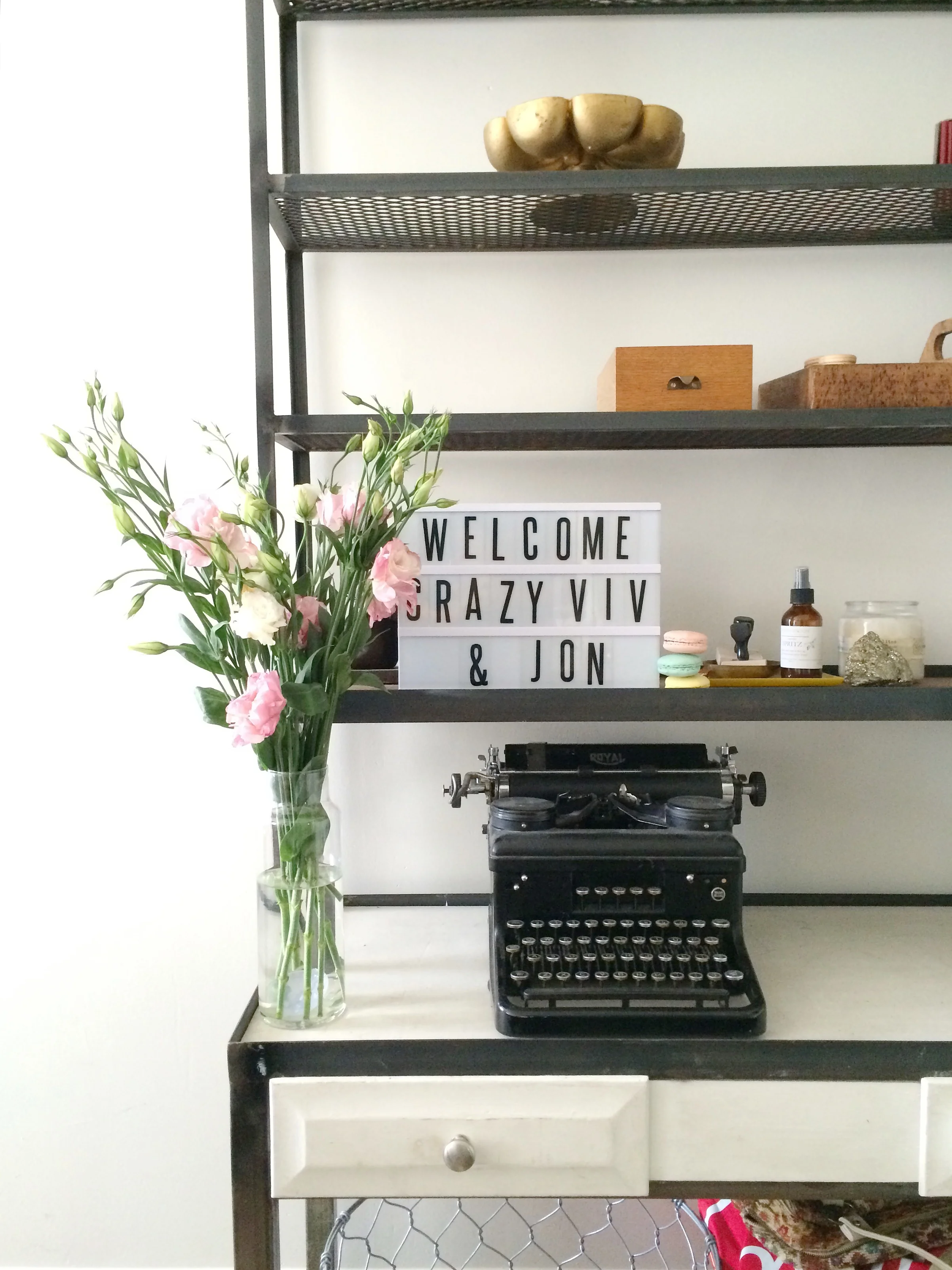 Danni knows how to make a house a home. Everyday I'd discover something new and lovely.