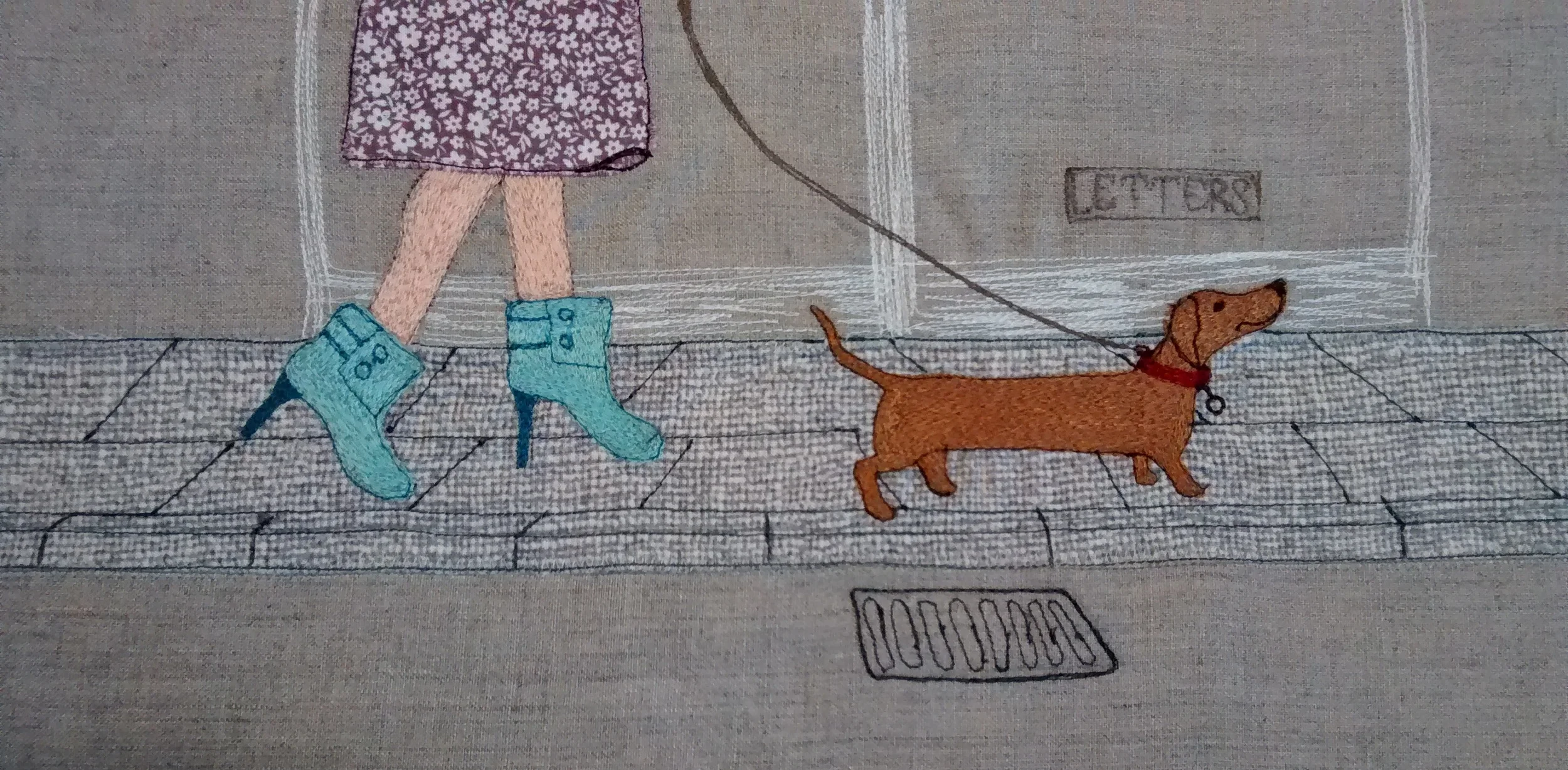 walking the sausage
