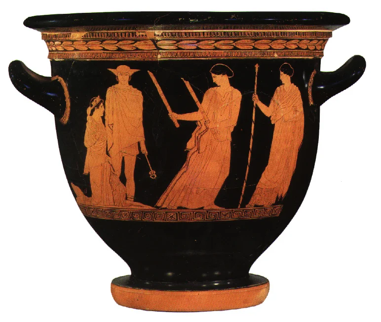 Proserpina, Mercurius, Ceres