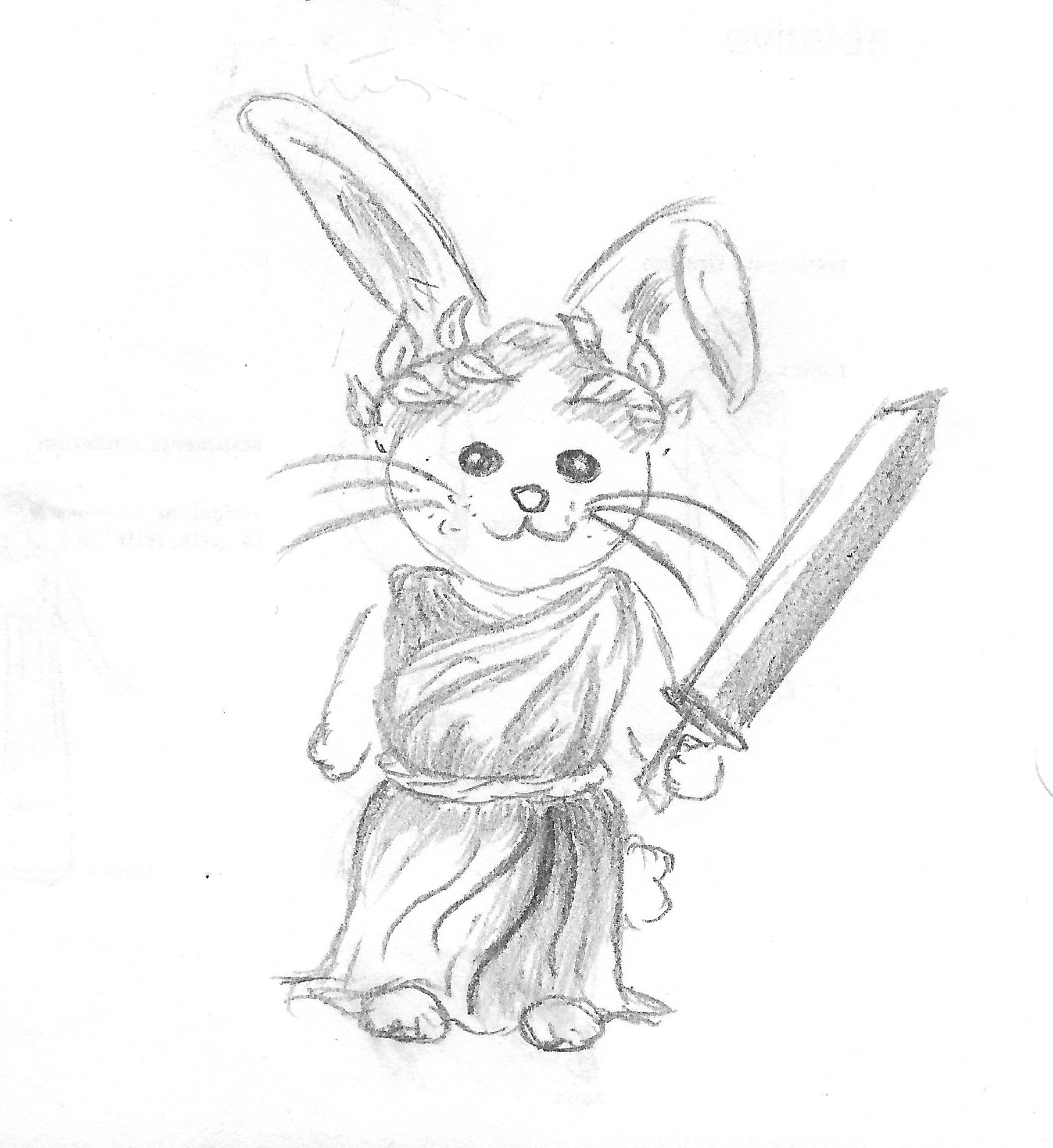 Rabbit with Gladius and Tunic Raina Rabbit .jpeg