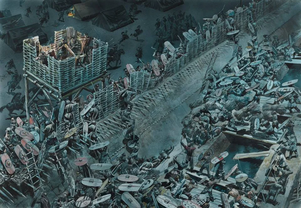 Seige of a roman camp castra.jpg