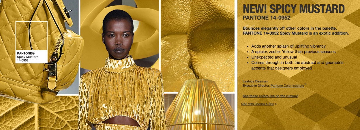 Pantone Fall 2016 Color Trend Report