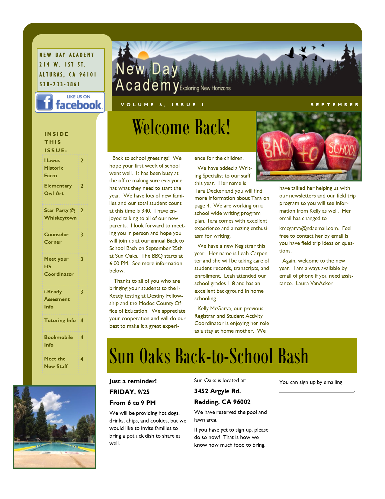 Download September Newsletter