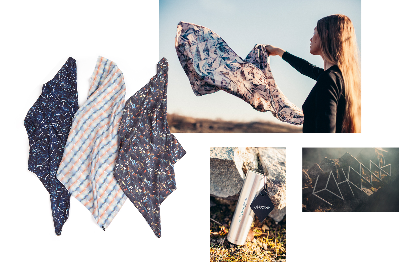 ECHOOOES silk scarves