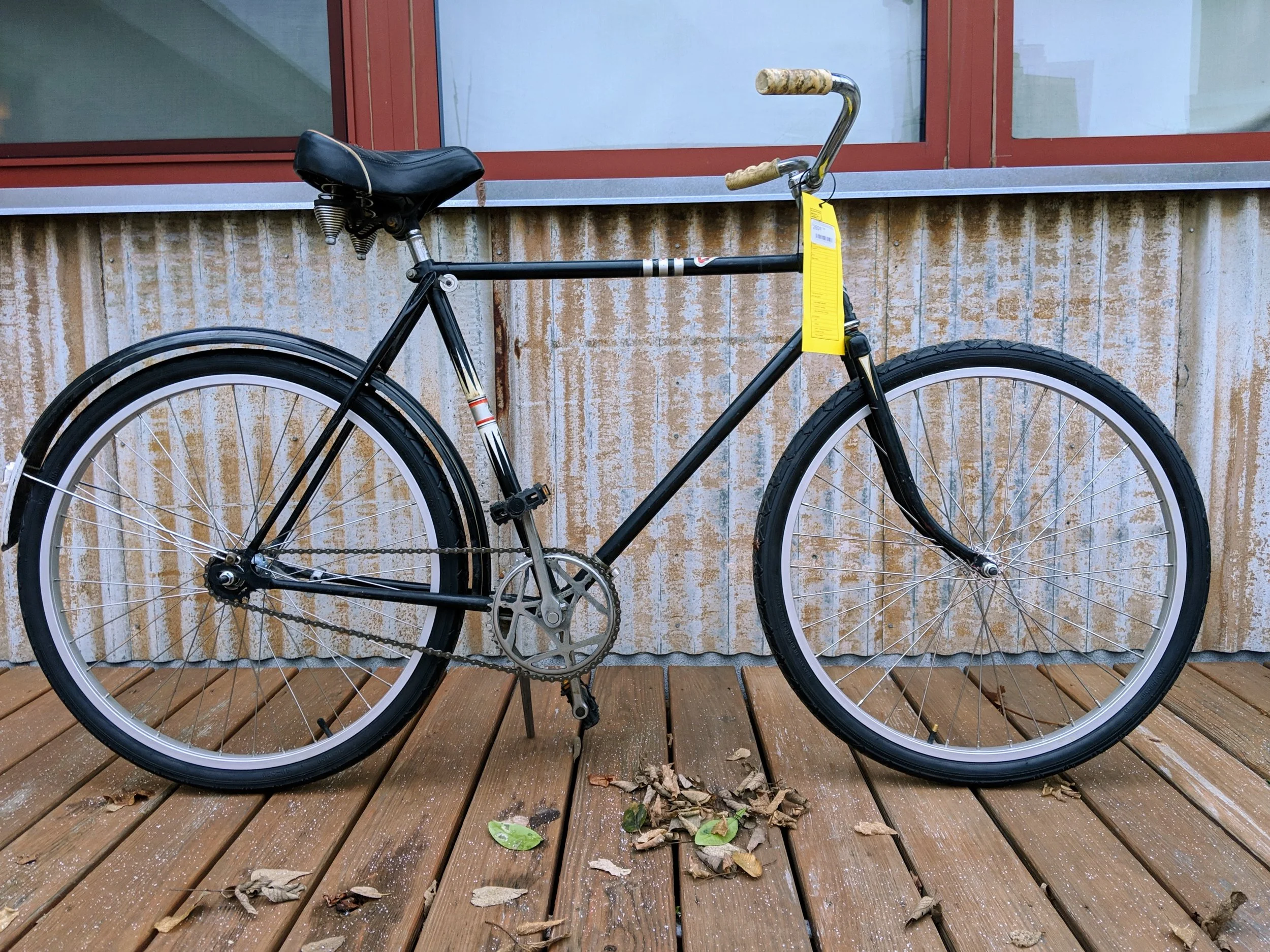 54cm Black Sears Single Speed $260