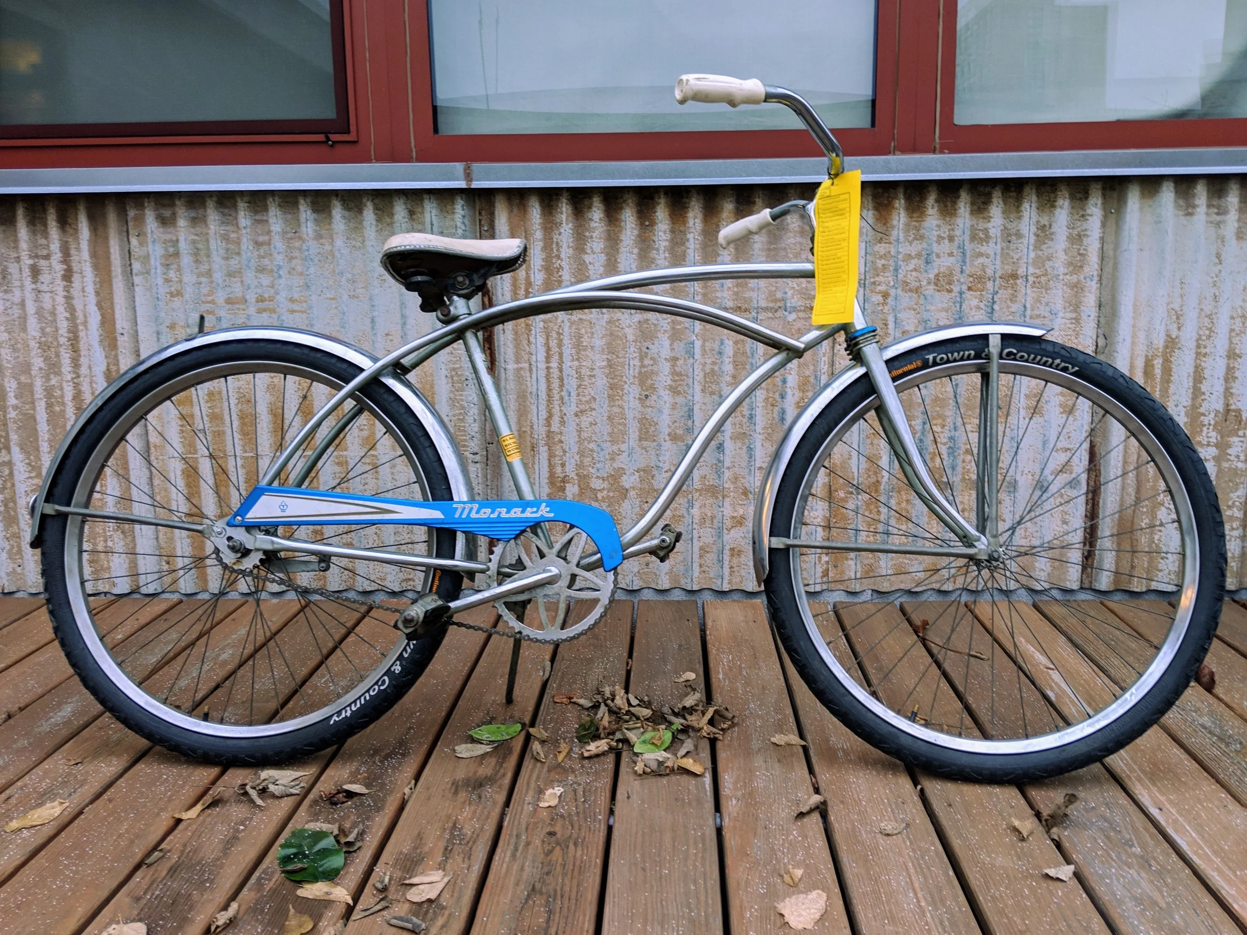 46cm Silver Monark Cruiser $200