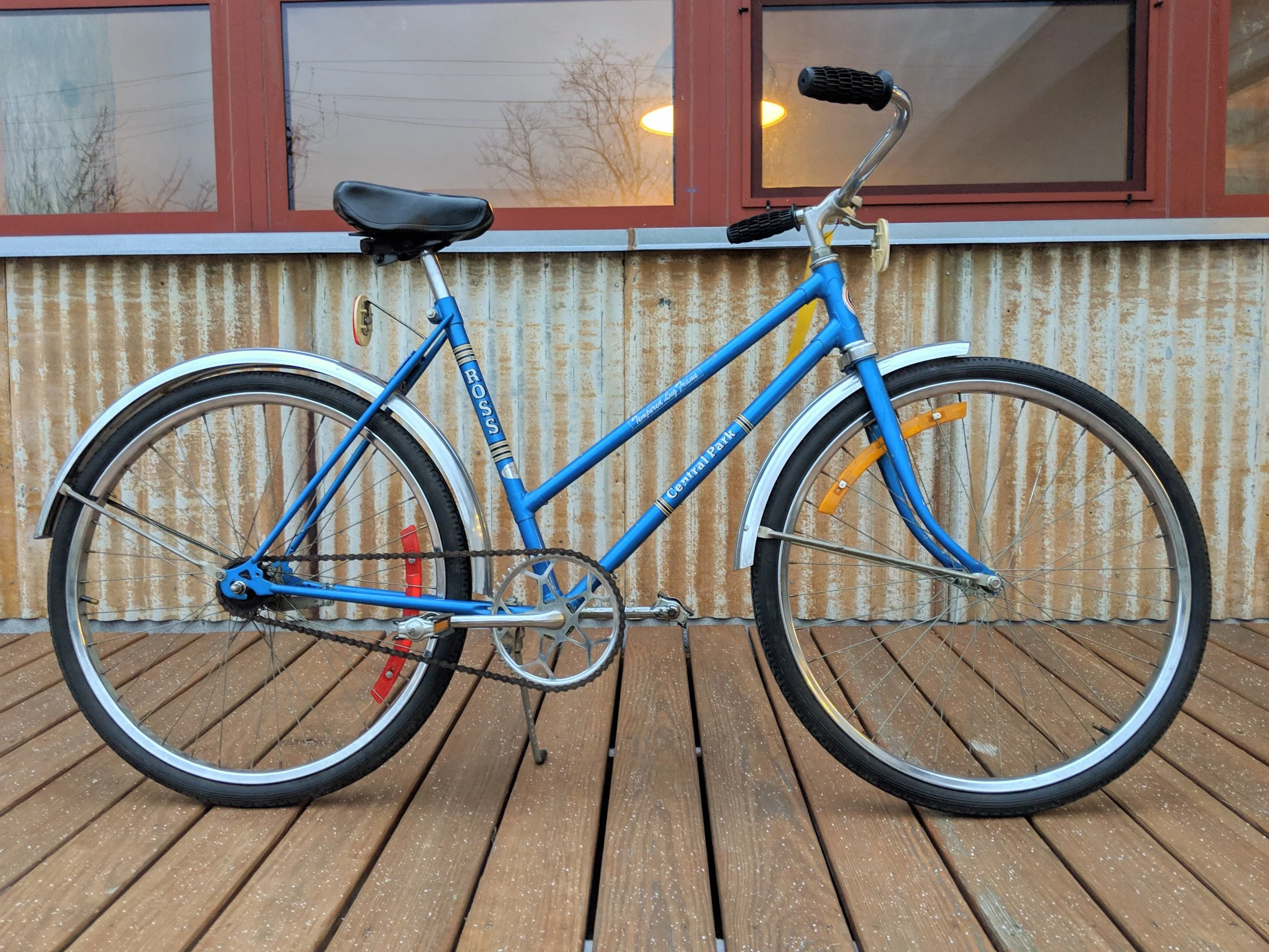 50cm Blue Ross Central Park Single Speed $225