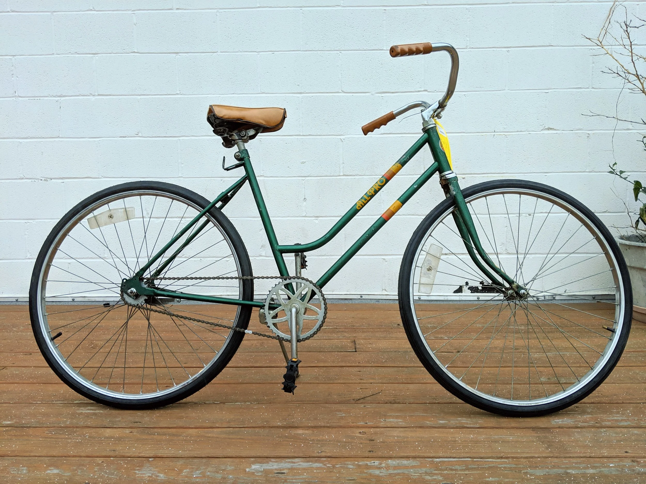 50cm Green All Pro Single Speed $170
