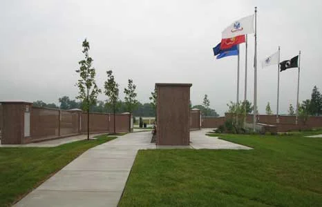 The Southern Wisconsin Veteran’s Memorial Cemetery in Union Grove, WI