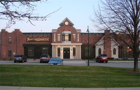 Outside view of Erin’s Snug Irish Pub in Madison, Wi