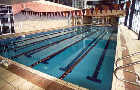 Lap pool at the Princeton Club West in Madison, WI