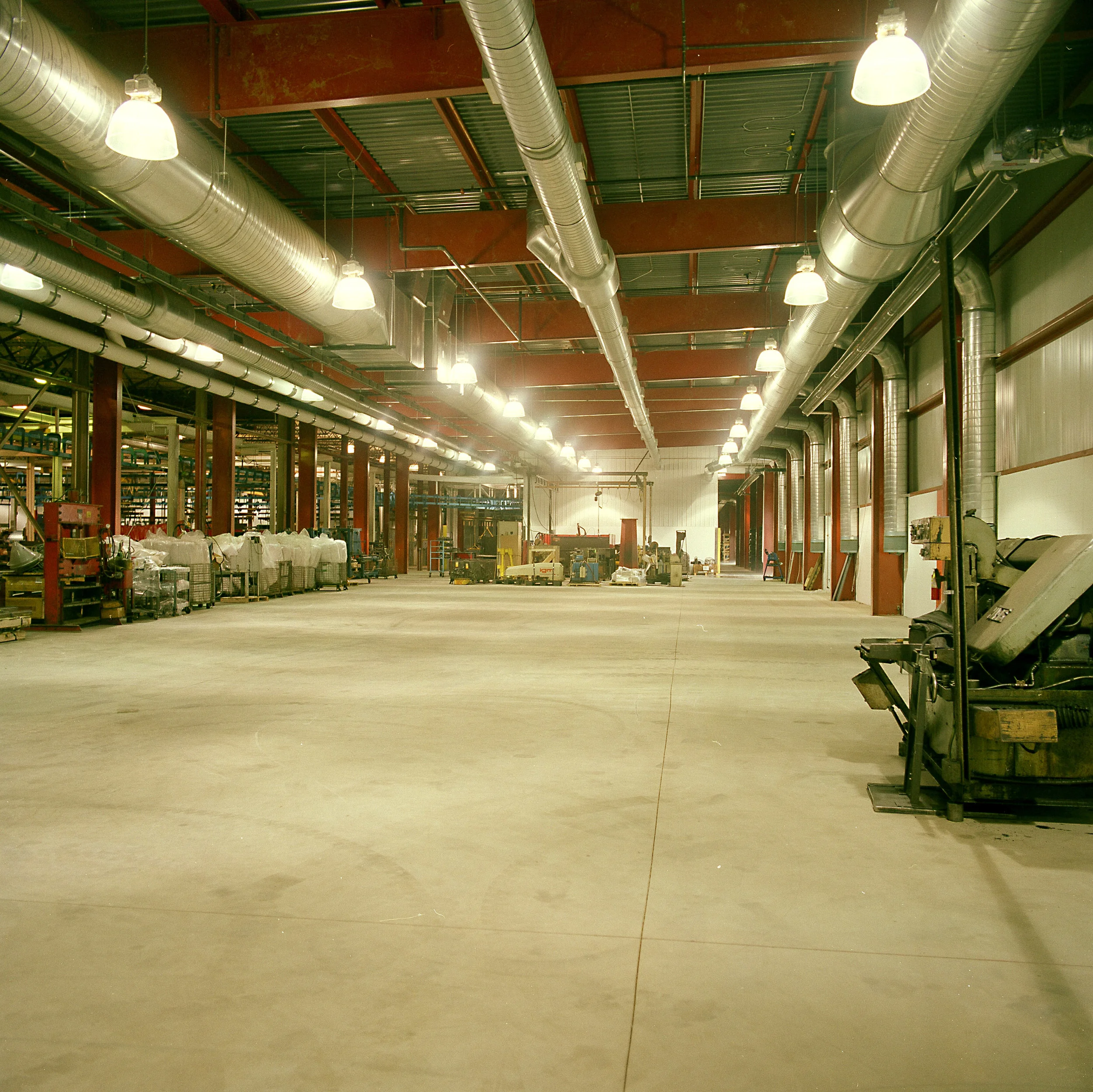 Inside view of an industrial/ municipal example