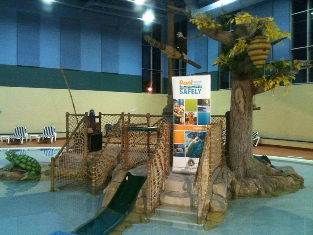 Kids play area at Becker Community Center in MN