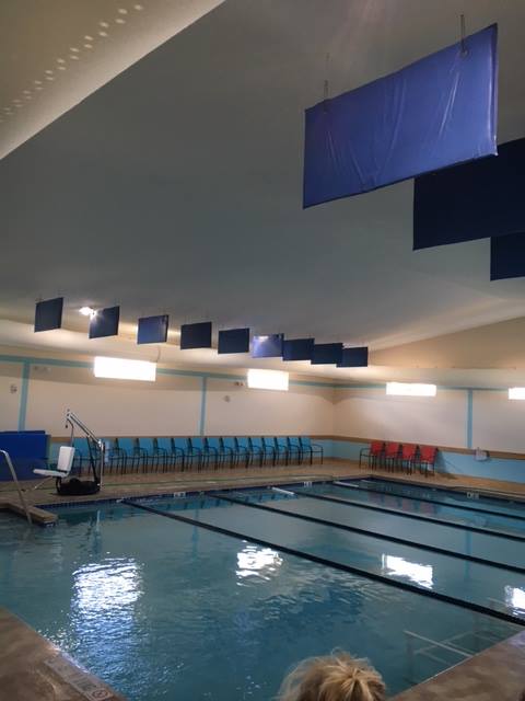 Indoor pool at Little Strokes Swim Academy in Waunakee, WI
