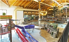 Inside pool and water park area at the Three Bears Resort in Warren, WI