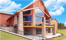 Outside view of the Three Bears Resort in Warren, WI
