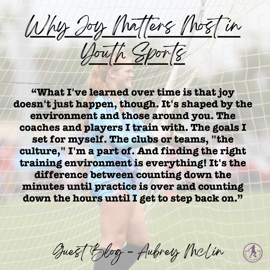 Why Joy Matters Most in Youth Sports