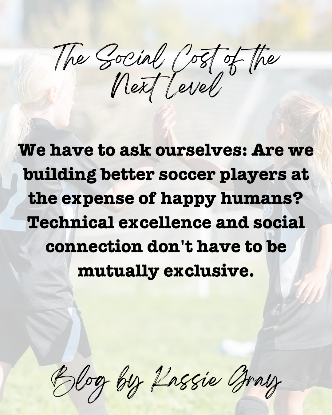 The Social Cost of the Next Level