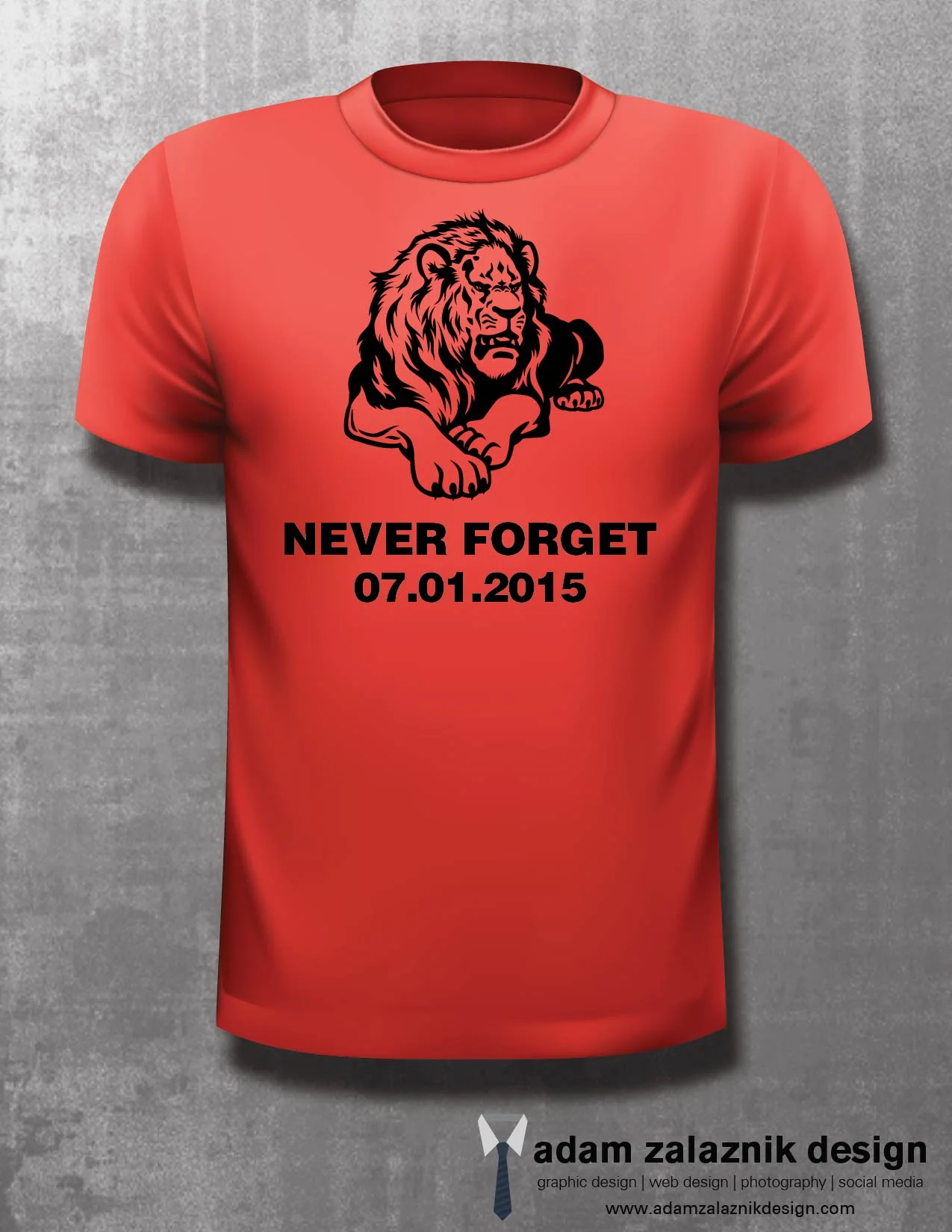 UPDATE on CECIL the LION t-shirts! 