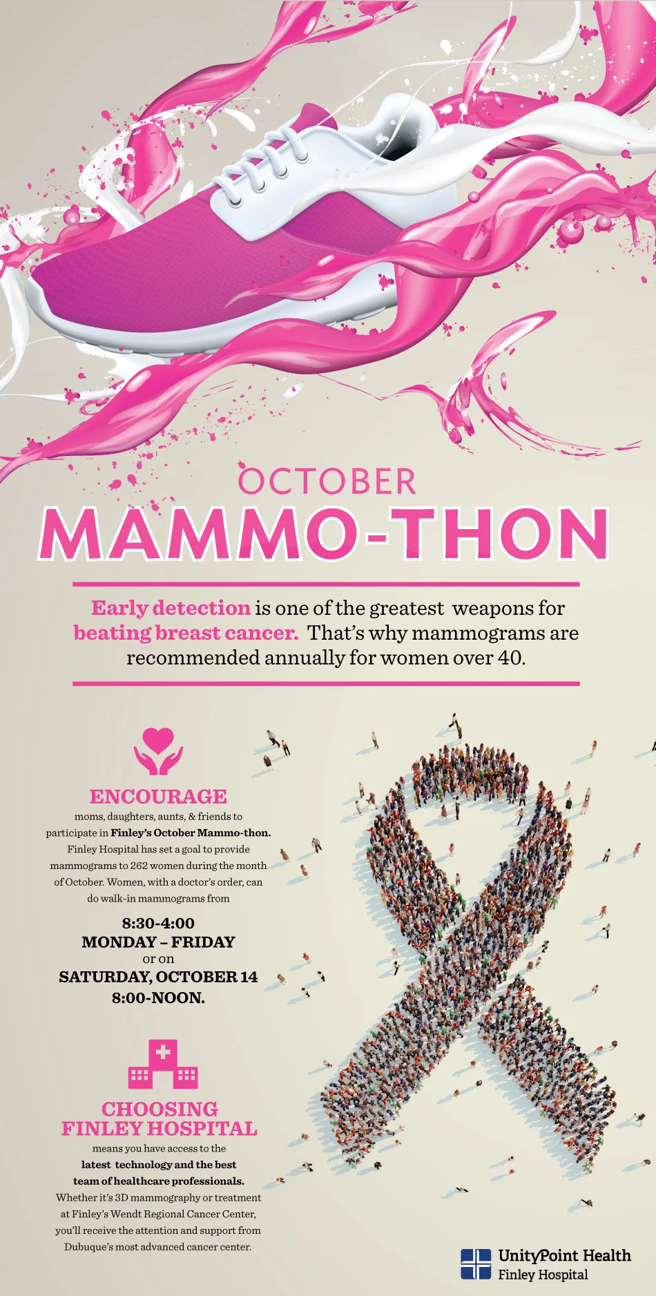 October Mammo-Thon Ad