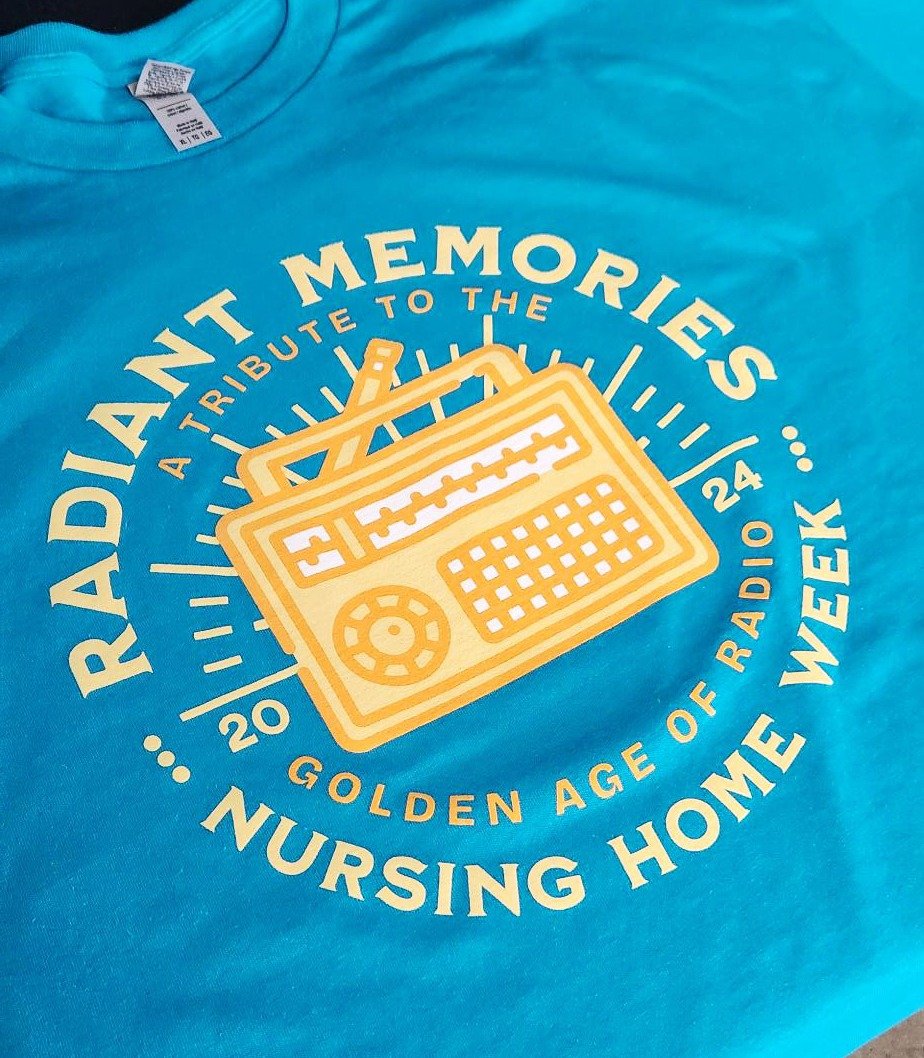 Custom t-shirt design by Zalaznik Creative for National Nursing Home Week and Hawkeye Care Center. Printed at Dubuque Clothing Co. #zalaznikcreative #hawkeyecarecenter #NationalNursesDay #nationalnursinghomeweek