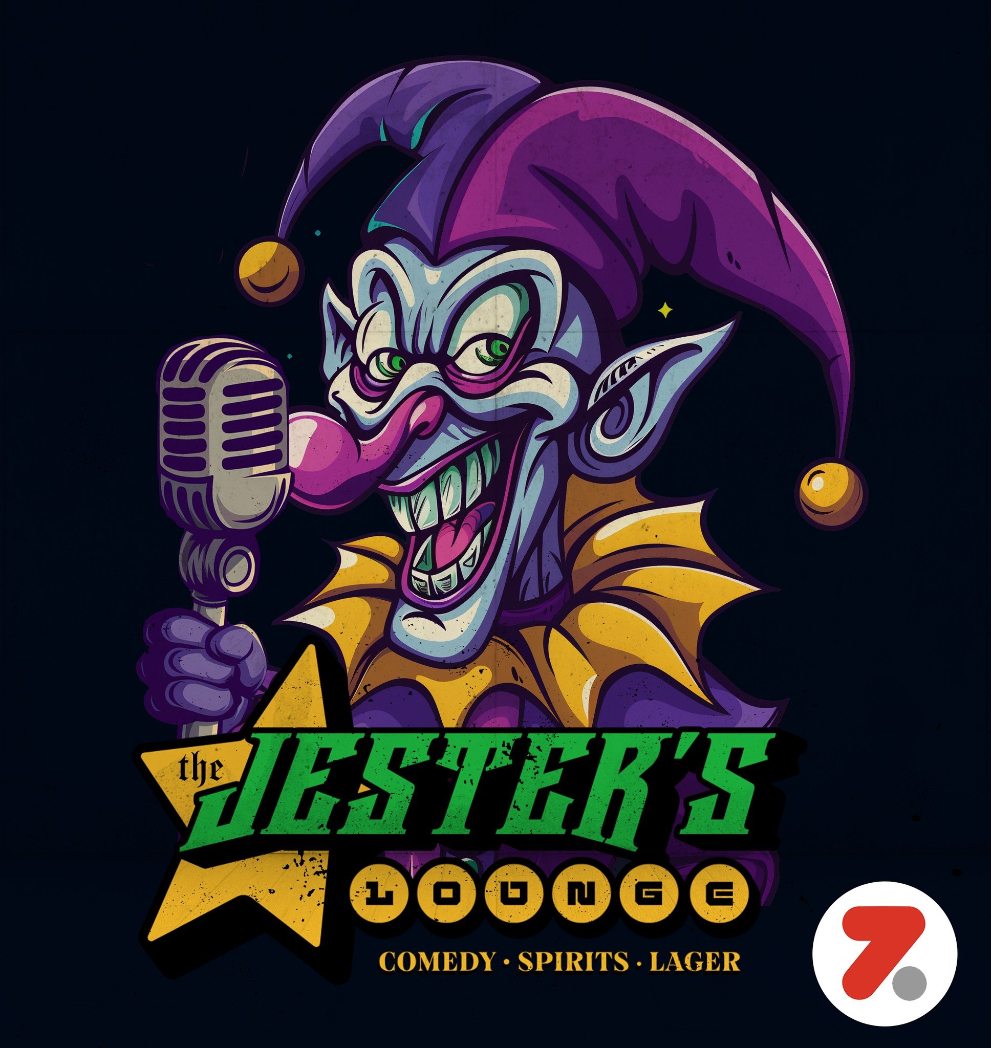 Excited to share this logo design we did for the new &quot;The Jester's Lounge&quot; Comedy, Spirits and Lager Bar. Formally the Comedy Bar it is set to open sometime in June 2024. We look forward to the new look and atmosphere. #zalaznikcreative @th
