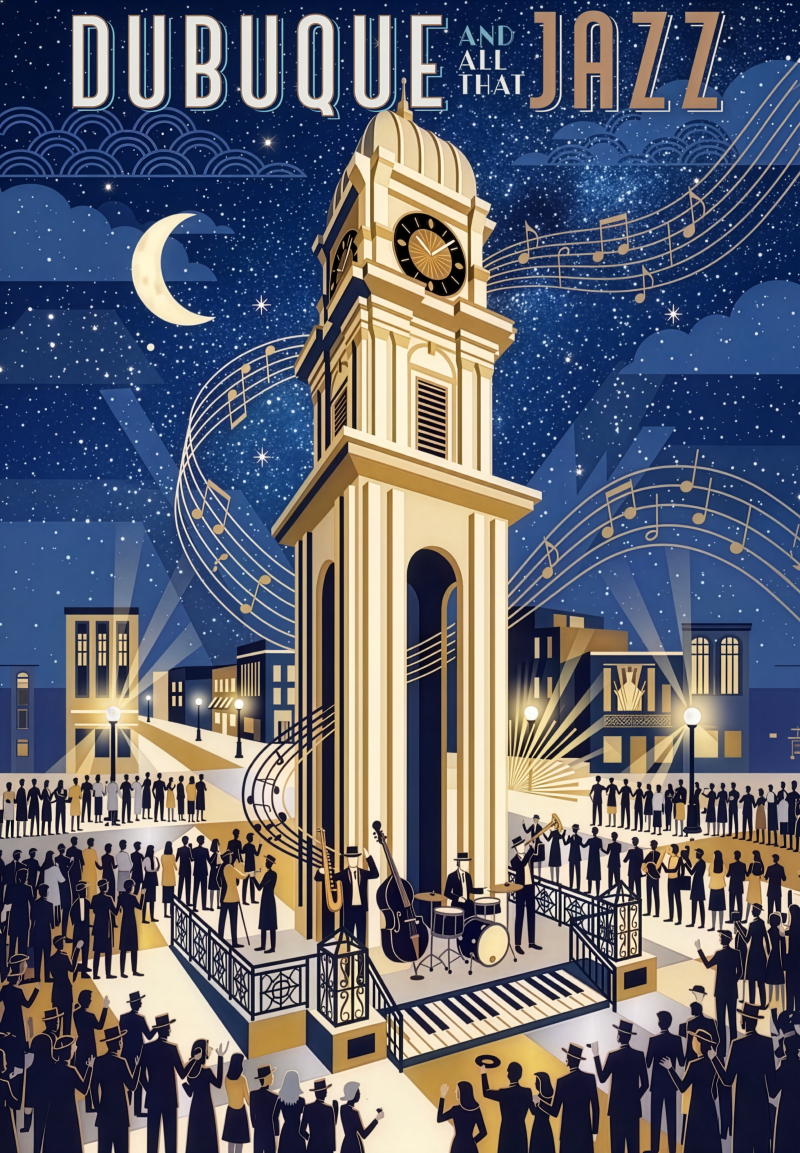 Partnering with Dubuque Main Street for the 2026 Dubuque… And All That Jazz! Season