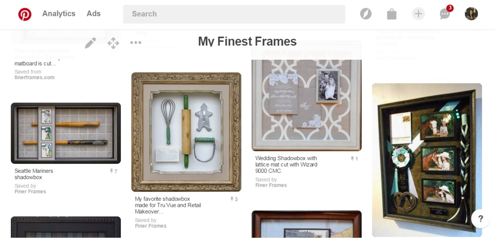 Examples of Inspired Frame Design by Meg Glasgow