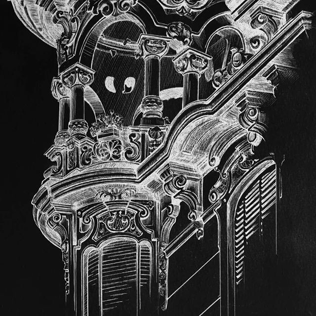 #Repost from @andrea.artfusion
.
Today a negative of my picture tried.... Sketch staedtler pigment liner 0.05...... .
.
.
#alvindrafting #draftingtools #drafting #draft #draw #drawing #drawingtools #architect #architecture #architecturestudent #architecturedrawing #architecturedesign #architecturesketch #render #rendering #architecturerendering #sketch #sketching #sketchingtools #sketchbook #art #artist #architectural #architectsofinstagram #design #designer #architecturestudent