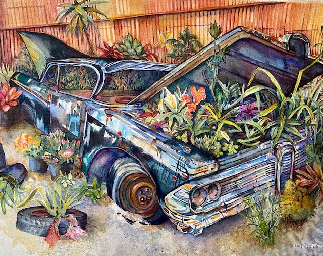 “Rust in Peace” by Carol Sue Witt | $1,500