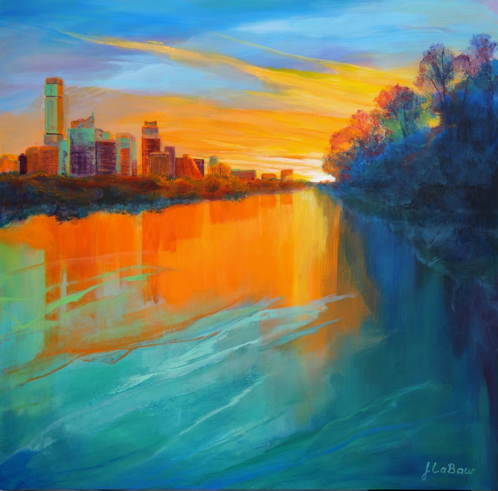 Austin Skyline Splendor” by Joyce LaBaw